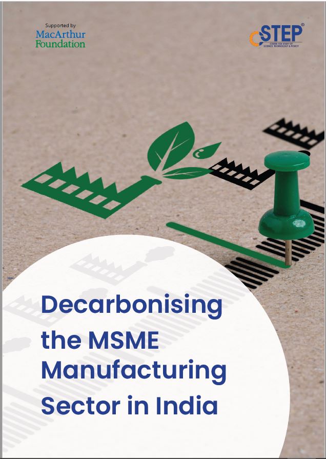 Decarbonising the MSME manufacturing sector in India